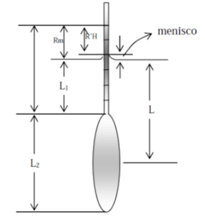 lectura del hidrómetro