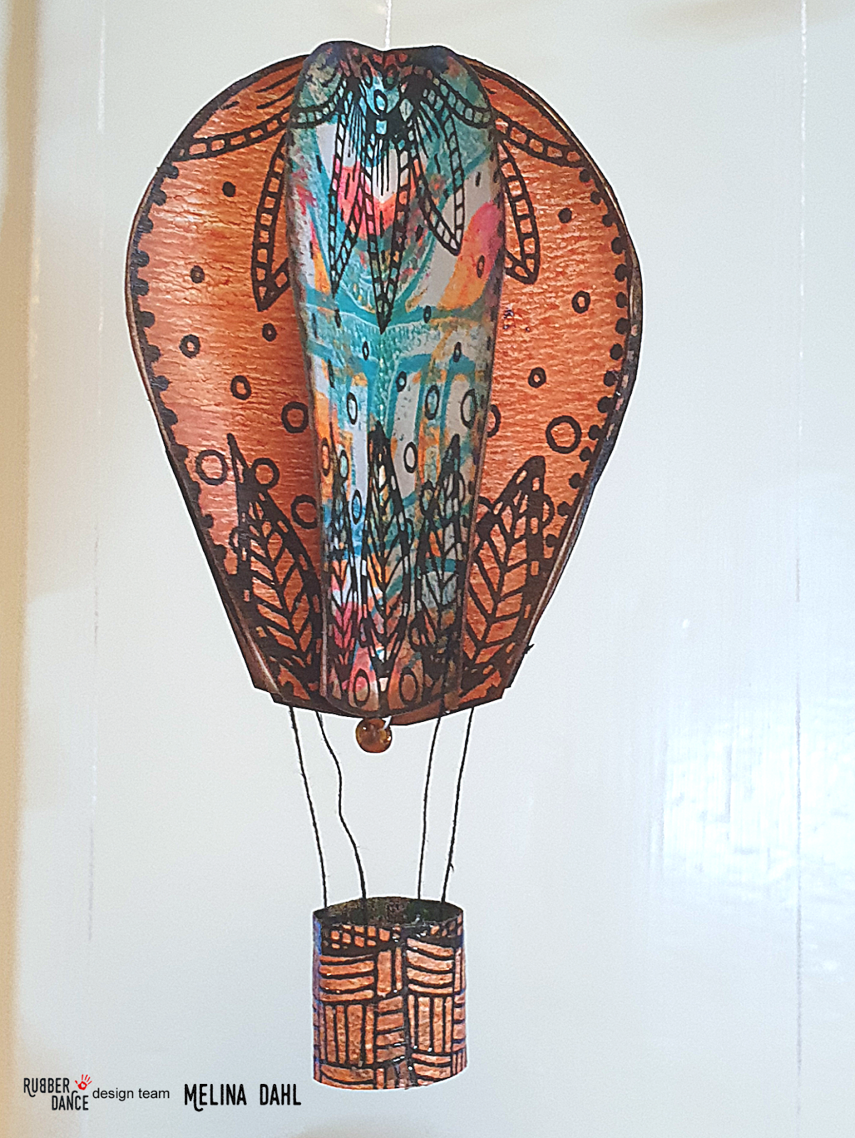 3D Hot Air Balloons by Melina
