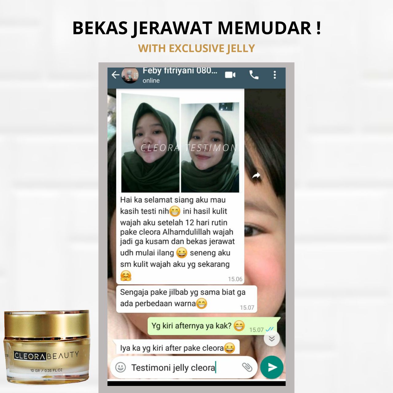 testimoni Cleora Beauty