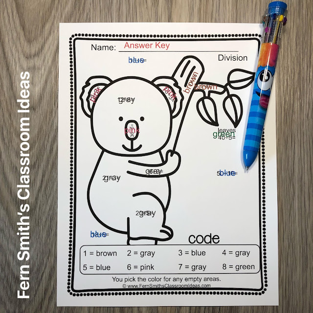 Click Here to Download This Division Color By Number Worksheet Freebie for Your Classroom Today! Click Here to Download This Division Color By Number Worksheet Freebie for Your Classroom Today!