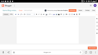 Cara Membuat Postingan Blog