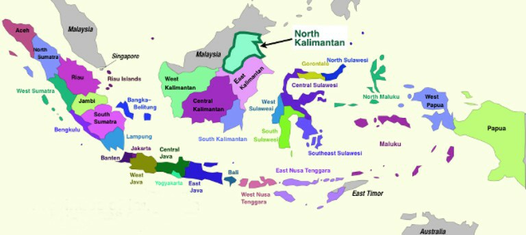 Daftar Provinsi di Indonesia Beserta Nama Ibu Kota