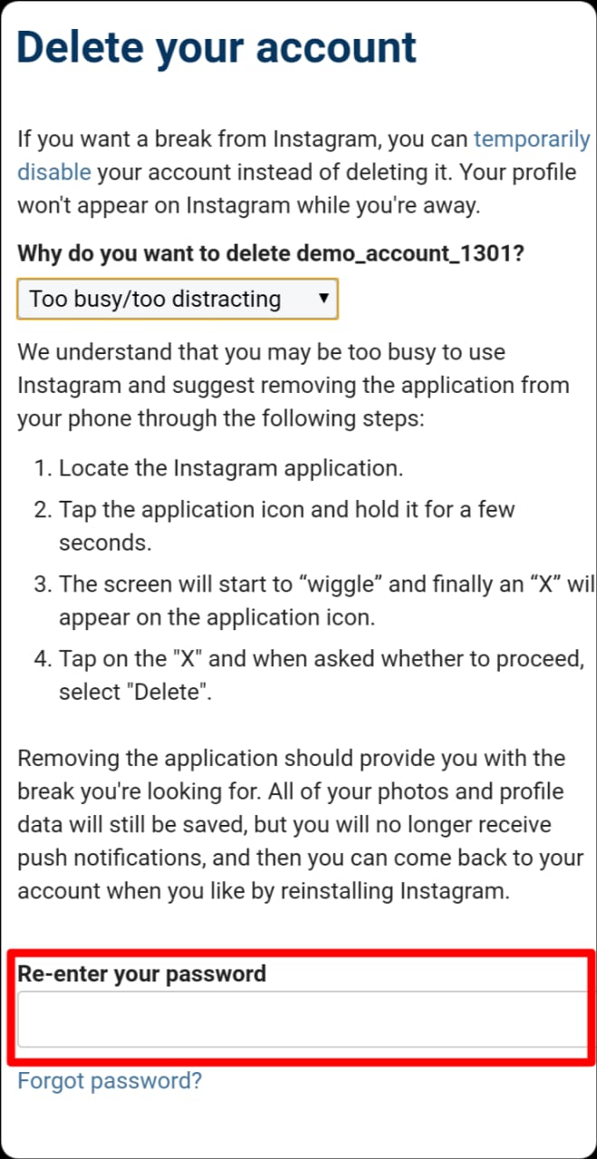 How to delete instagram and facebook account permanently | here's step by step guide.