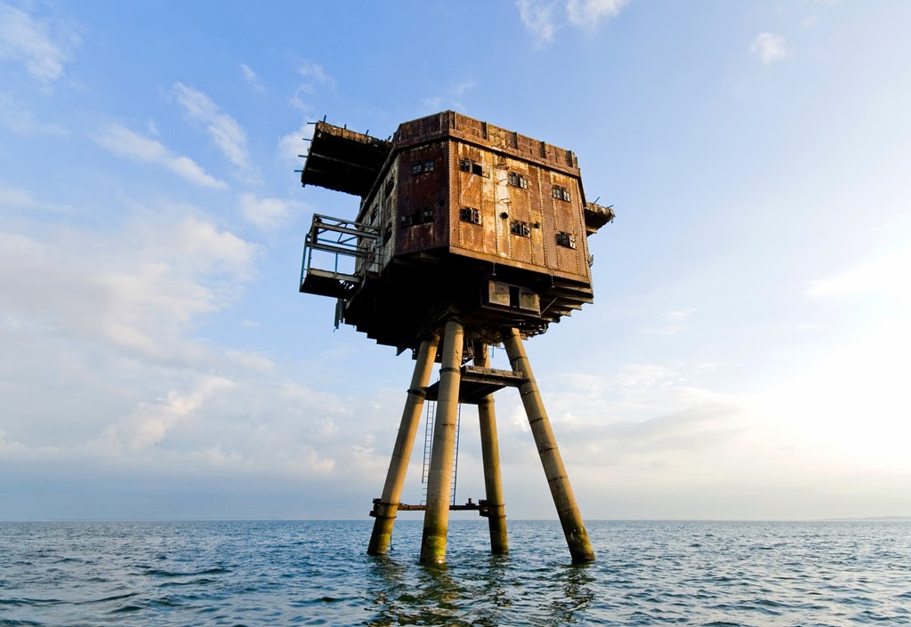 Deserted Places: Maunsell Forts: The abandoned sea forts from World War II
