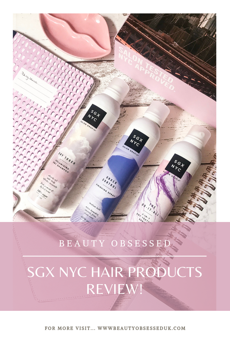 SGX NYC Hair Products Review 