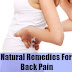 Best Home Remedies For Back Ache | Simple Back Pain Treatments