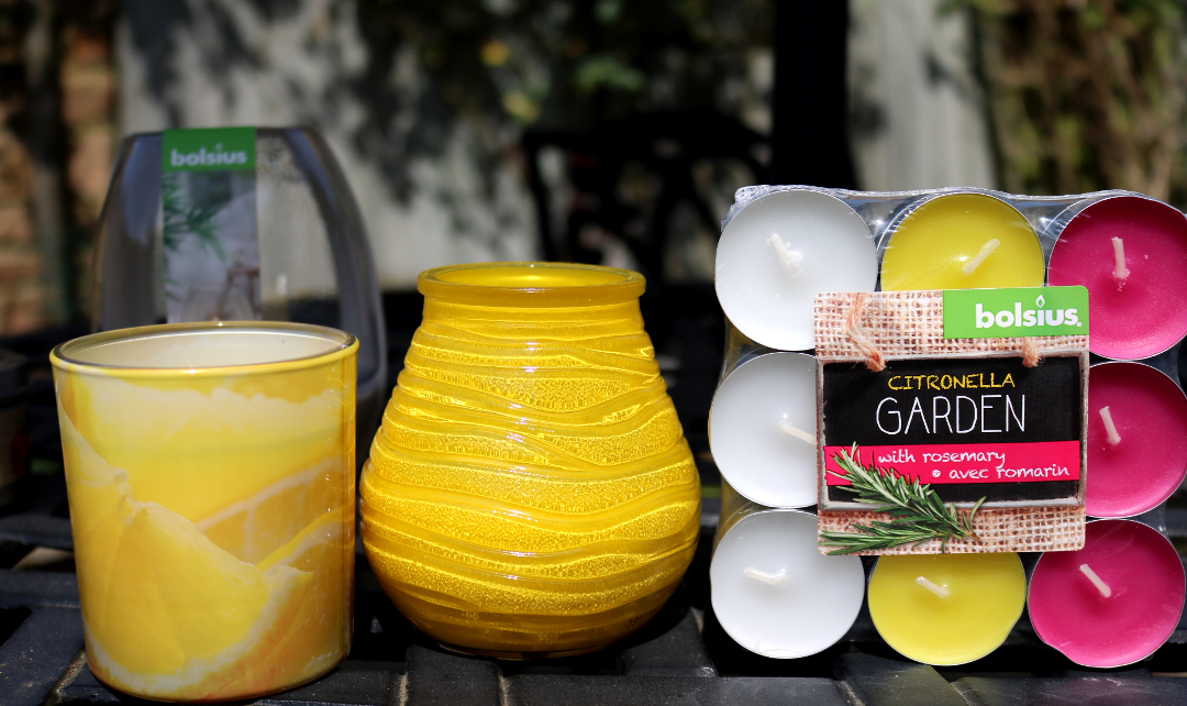 Bolsius Citronella Garden Candles Collection