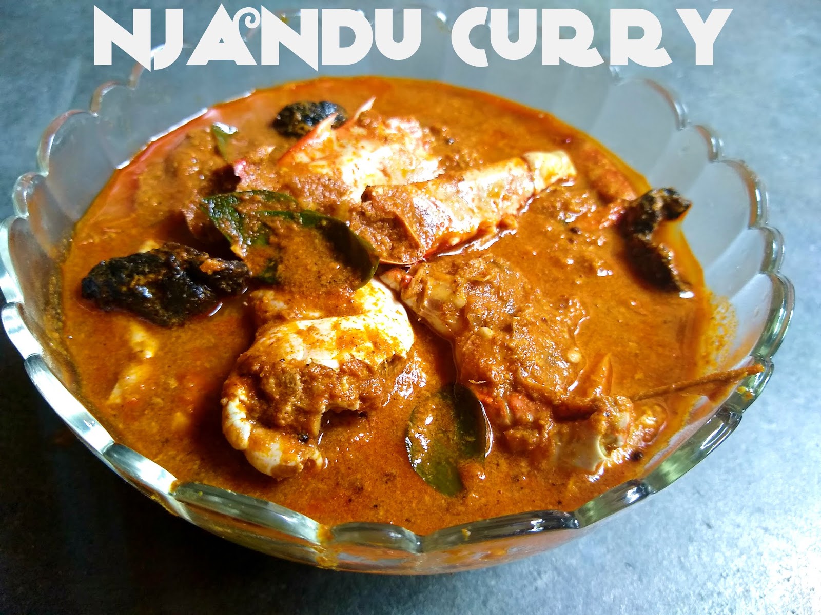 Kerala style spicy Crab Curry |Nadan Njandu Curry