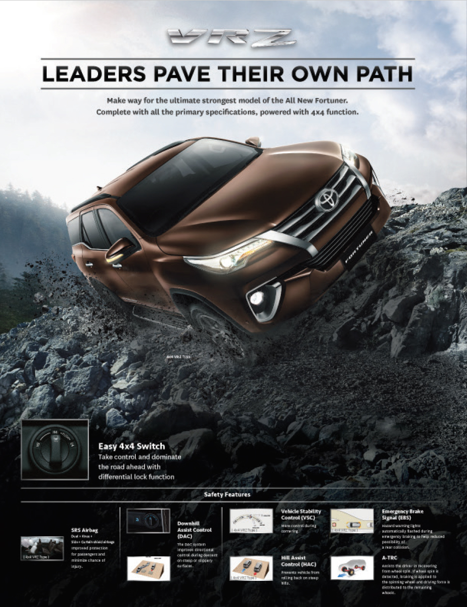 Brosur Toyota All New Fortuner 2020