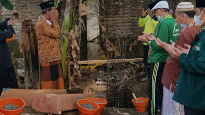 Majelis Wakil Cabang Nahdlatul Ulama Pituruh Bangun Gedung Sekretariat 
