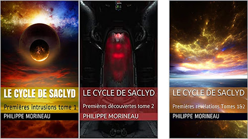 Mon roman Le Cycle de Saclyd CouverturesSaclyd