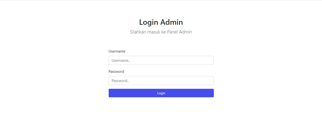 Username admin