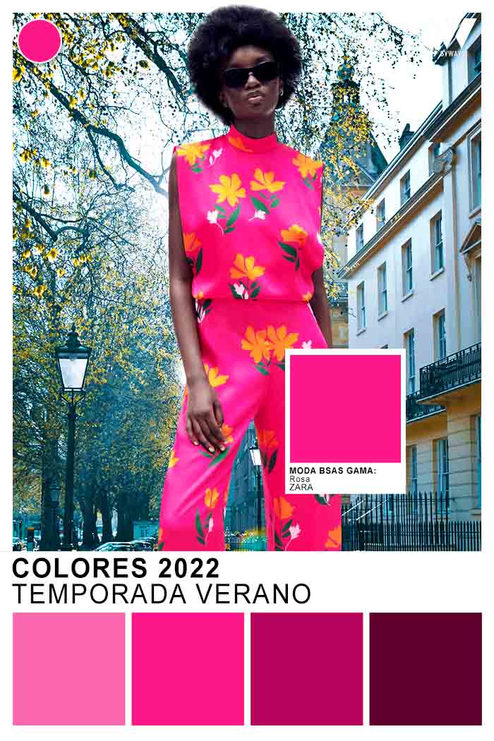rosa orquidea color de moda primavera verano 2022