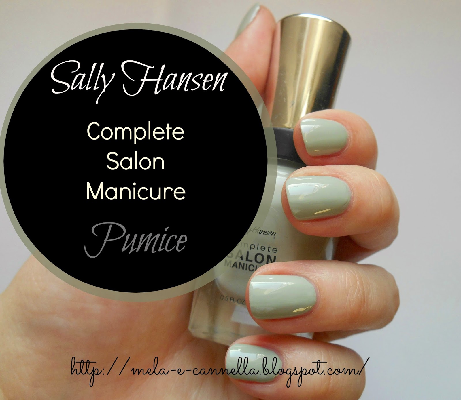 melaecannella Sally Hansen Complete Salon Manicure Nail polish Pumice