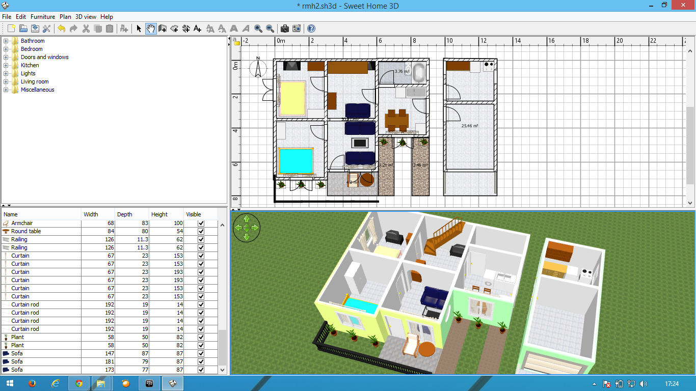 Software Desain Rumah Gratis (Sweet Home 3D) Blog Gaptek
