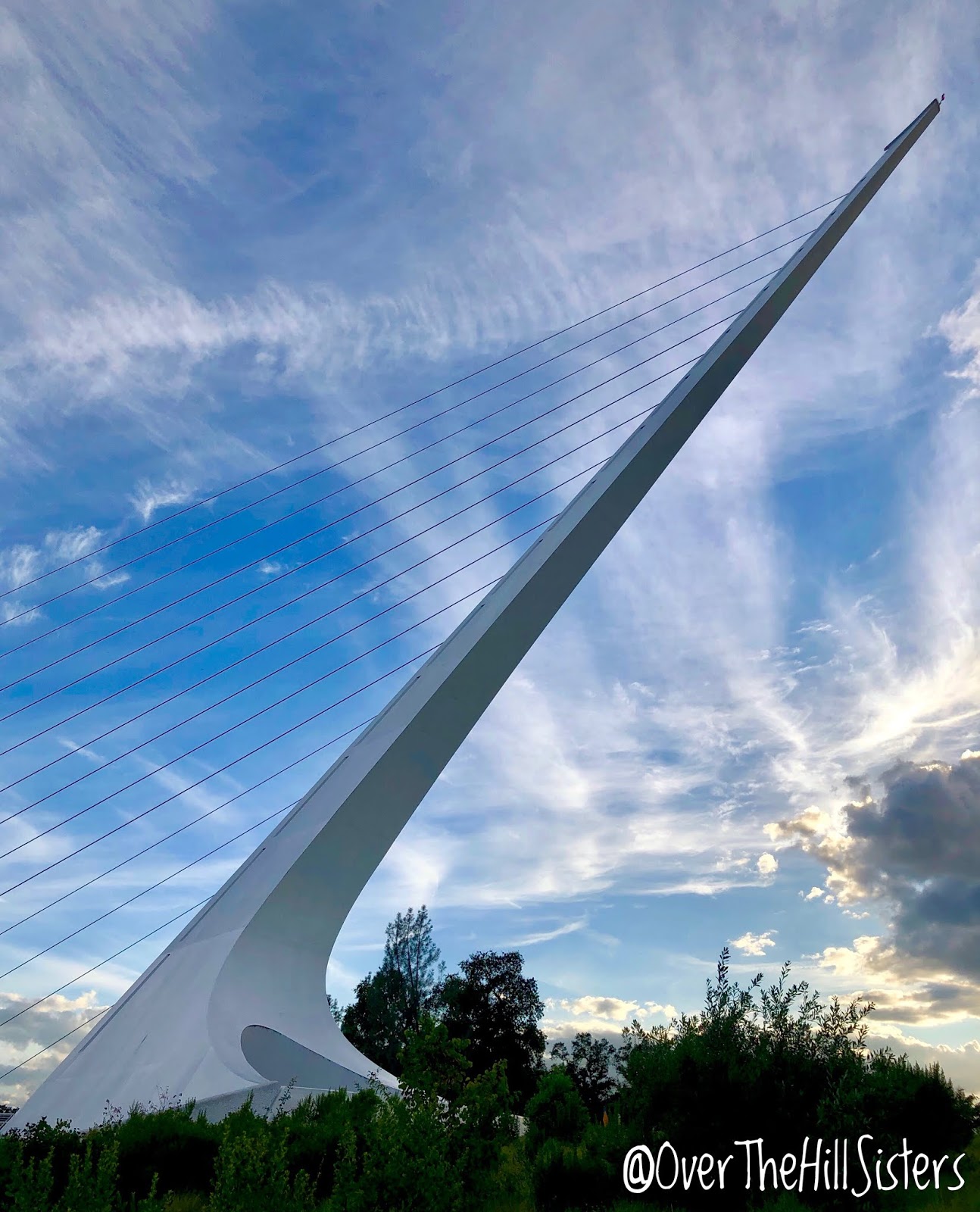 Over the Hill Sisters Sundial Bridge & Redding, CA