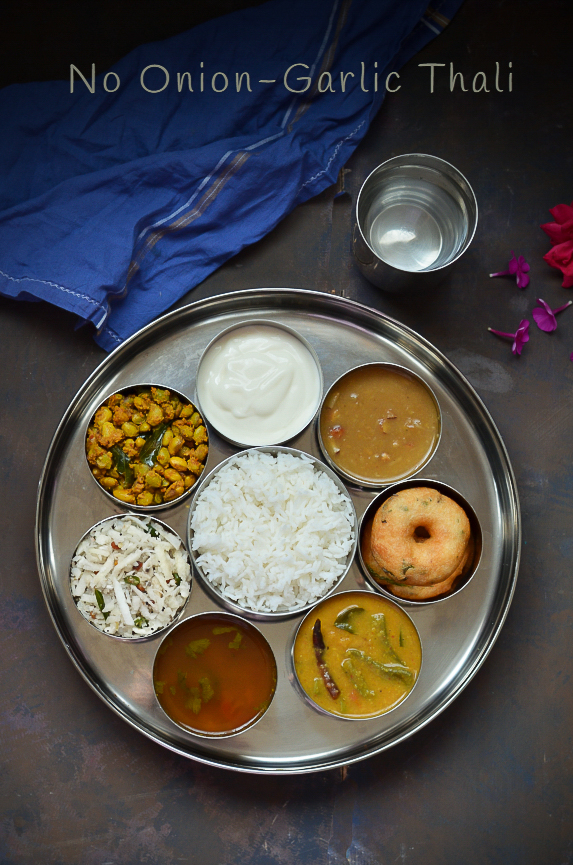 Garlic Thali / Festive Thali