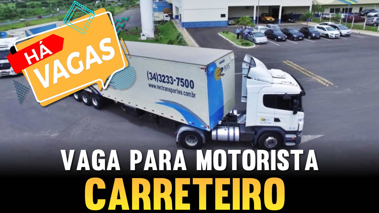 vaga para motorista