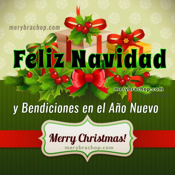 Gratis Imágenes Cristianas de Feliz Navidad 2022, Frases Navideñas