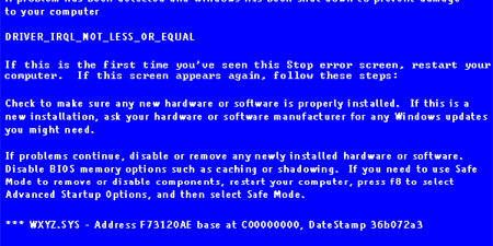 Tutorial Cara Memperbaiki BSOD (Blue screen of death) pada PC