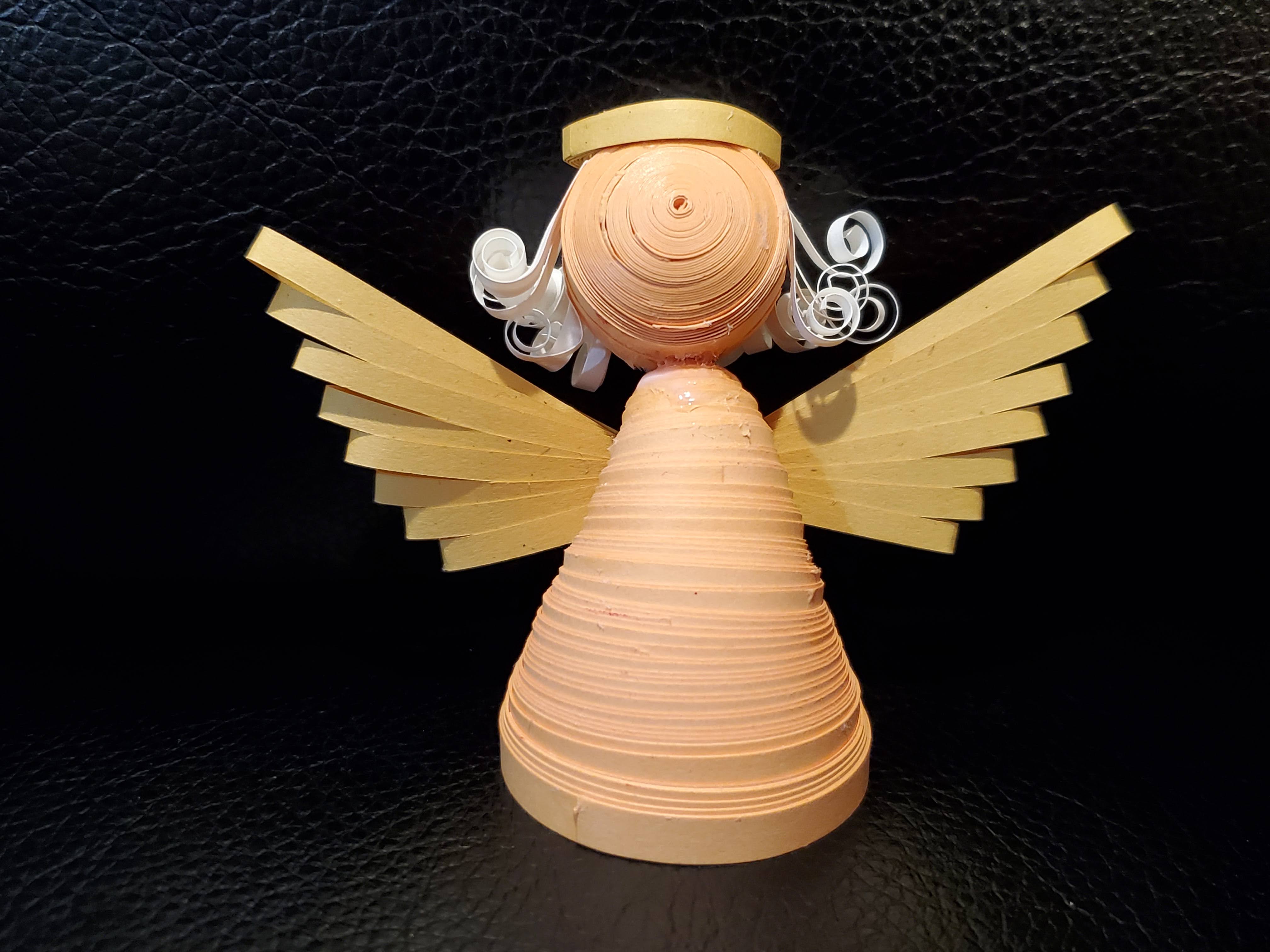 Trupti's Craft 3D Paper Quilling Angel / Ornament / Home Decor