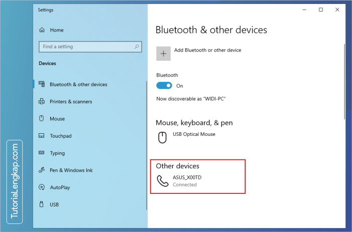tutorialengkap 7 Cara Menghubungkan Smartphone Sebagai Perangkat Bluetooth Pada Windows 10