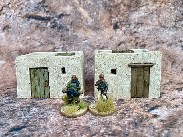 28mm Adobe Village Buildings from Fogou Models for Western Africa, Mali and the Sahel
