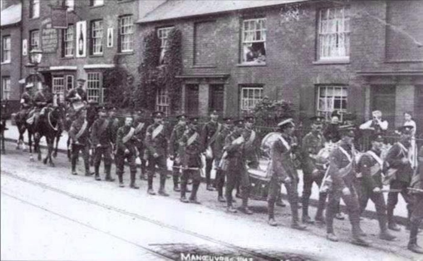 WOLVERTON ROAD Wolverton Road soldiers WW1