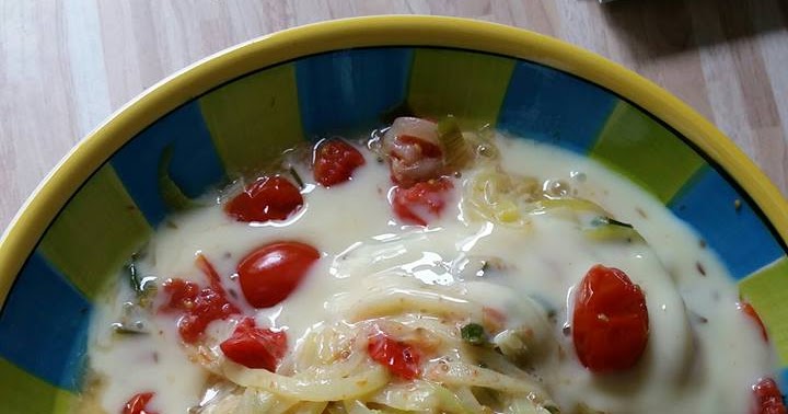 we-vier: Low carb Käsesuppe