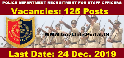 West Bengal Police Recruitment 2019