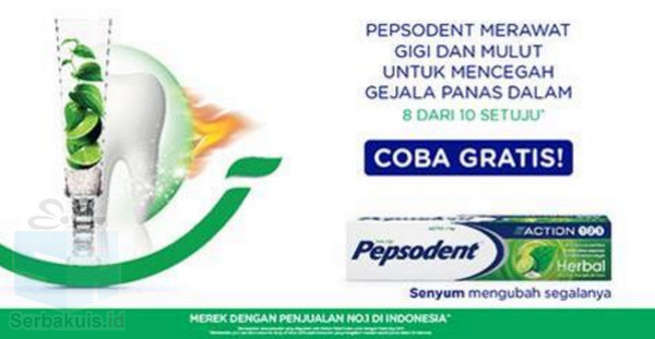 Produk Gratis Pepsodent Herbal Produk Gratis Pepsodent Herbal