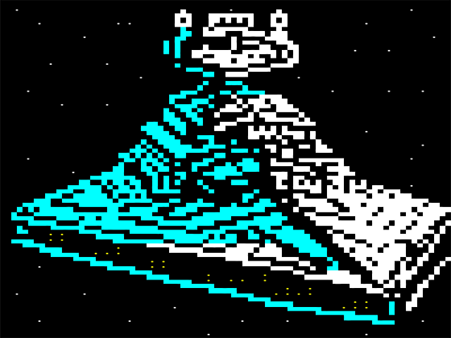 Pixel Pompeii: Textmode art roundup: Star Wars Episode V -- The Empire