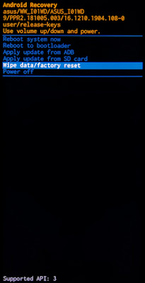 factory reset lupa password factory reset lupa password