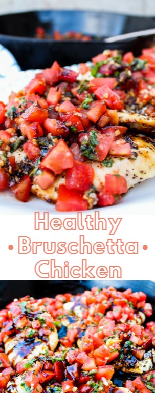 Healthy Bruschetta Chicken | The Best Yummy Recipes