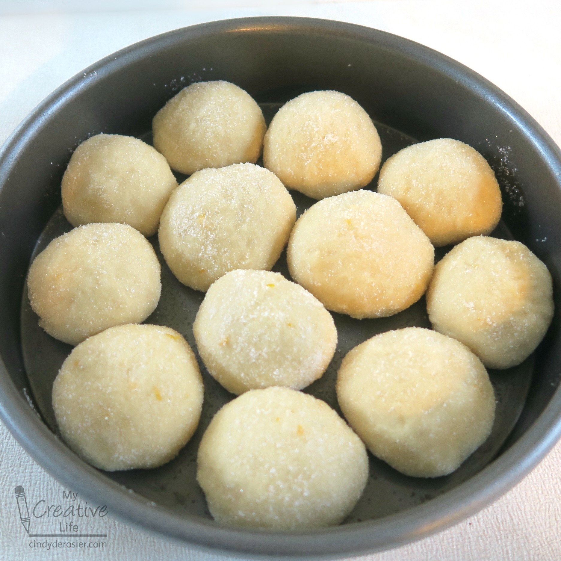 Cindy deRosier My Creative Life Tangerine Bread Rolls