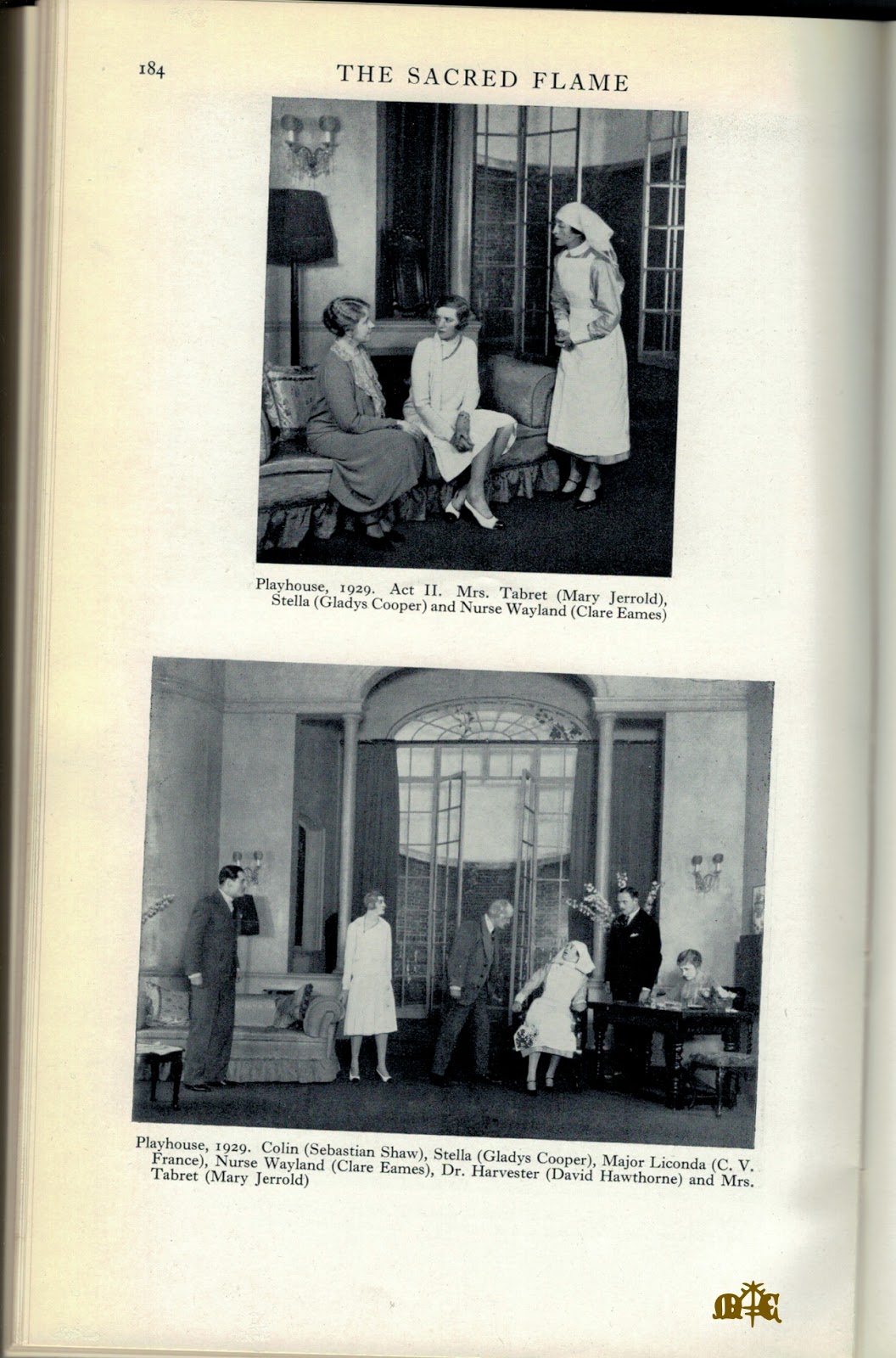 The Sacred Flame (1928) A Story About Love. Analysis and First Edition