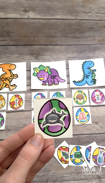Bossy R Dinosaur Sort is perfect for practicing R controlled vowels with a fun dinosaur theme. This freebie is the perfect activity for first or second grade.