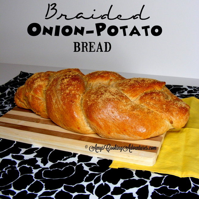 Braided Onion-Potato Bread