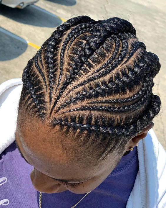 Latest Hairstyles For Black Women New Ghana Weaving Braided Hairstyles 2020 Latest Ankara Styles 2020