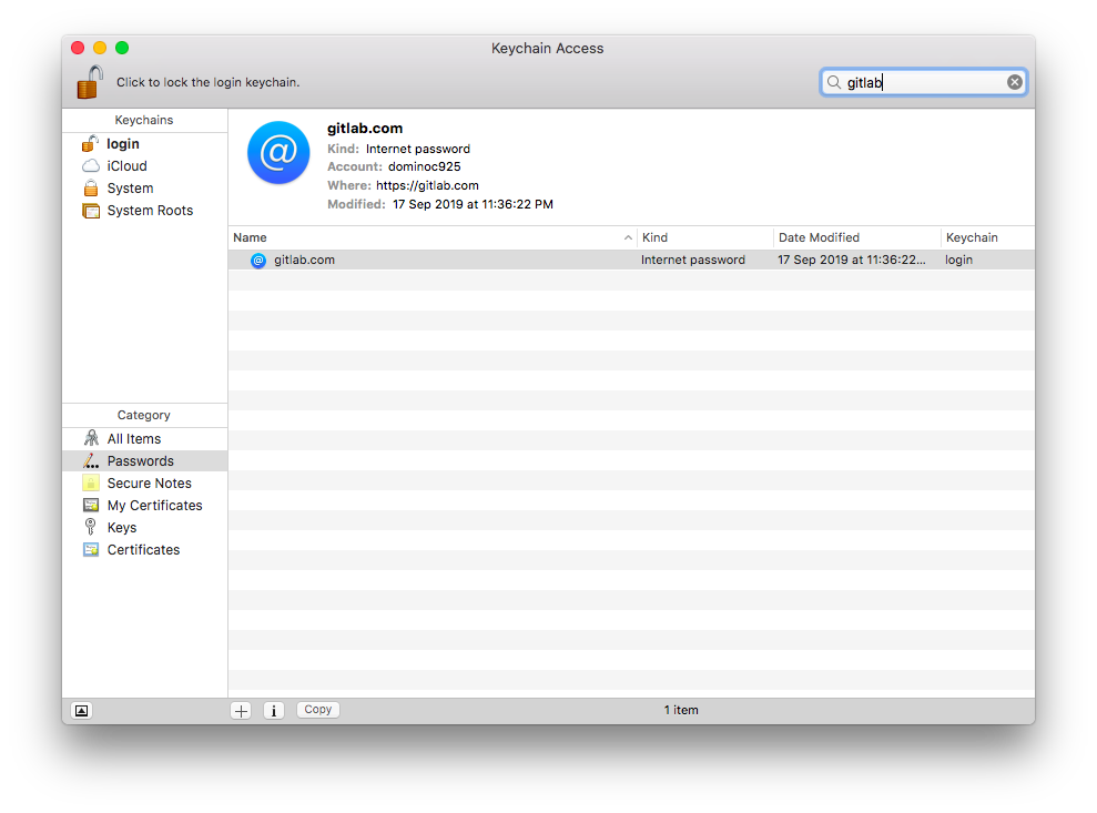 dominoc925 Fixing the gitcredentialosxkeychain password prompts on