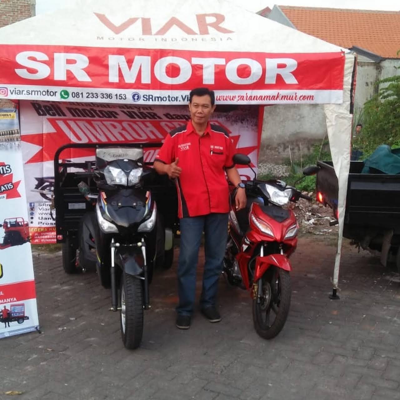 Daftar Lengkap Dealer Viar Motor Roda Tiga, Area Jawa