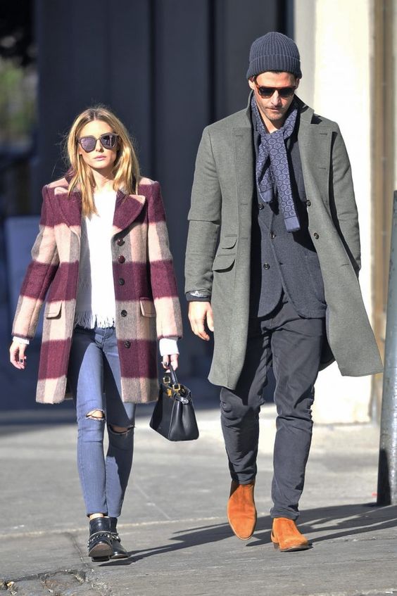 The Olivia Palermo Lookbook : Olivia Palermo and Johannes Huebl in NYC
