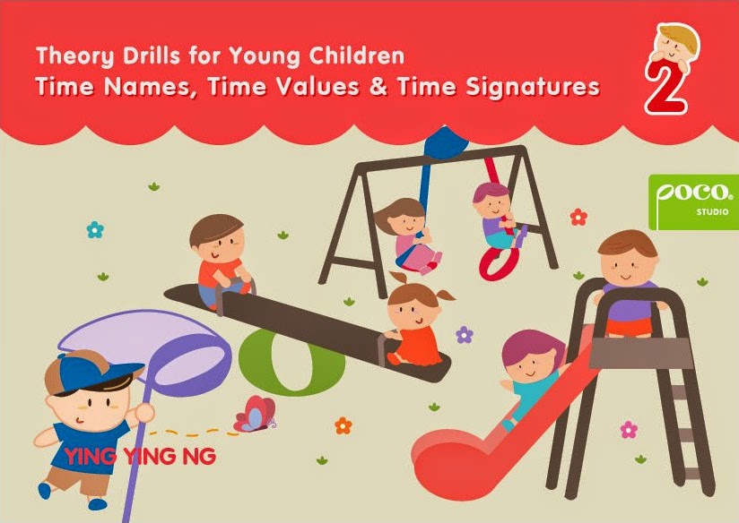 Theory Drills for Young Children 2 (1st Edition) – Time Names, Values & Signatures