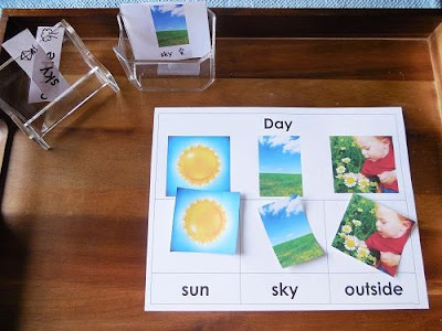 DIY Bedtime Box With Day and Night Matching and Sorting