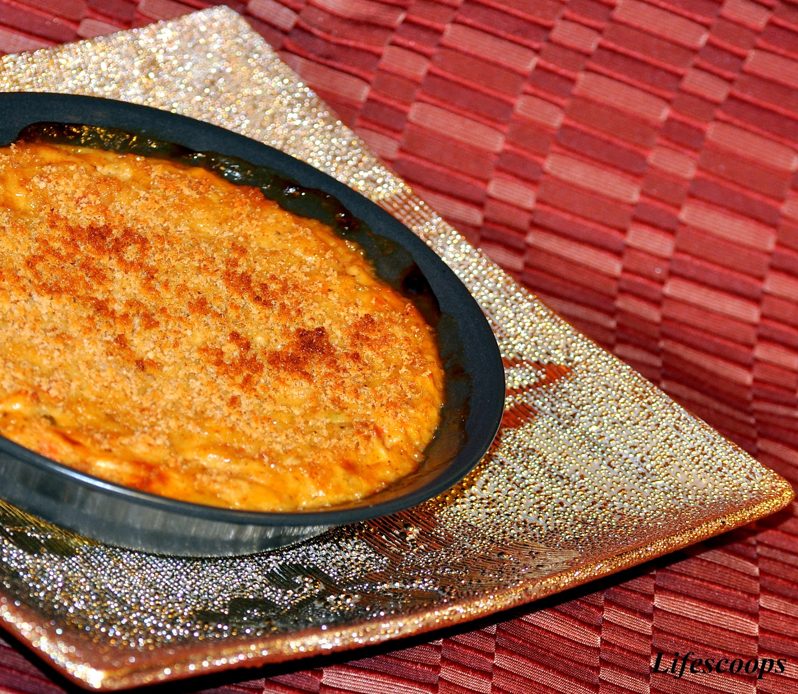 Life Scoops Cheesy crusty Gruyere Fish Bake