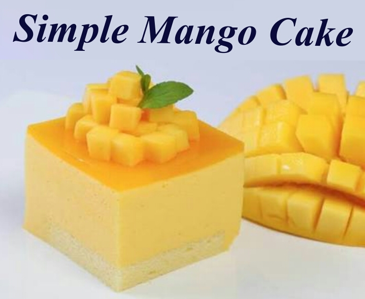 Simple Mango Cake BEAN GIRRAS