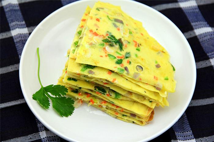Hồng Ngọc Foody: Bánh trứng chiên rau củ