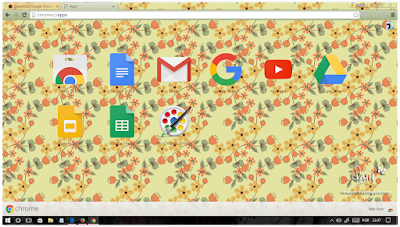 Spring Floral Google Chrome theme