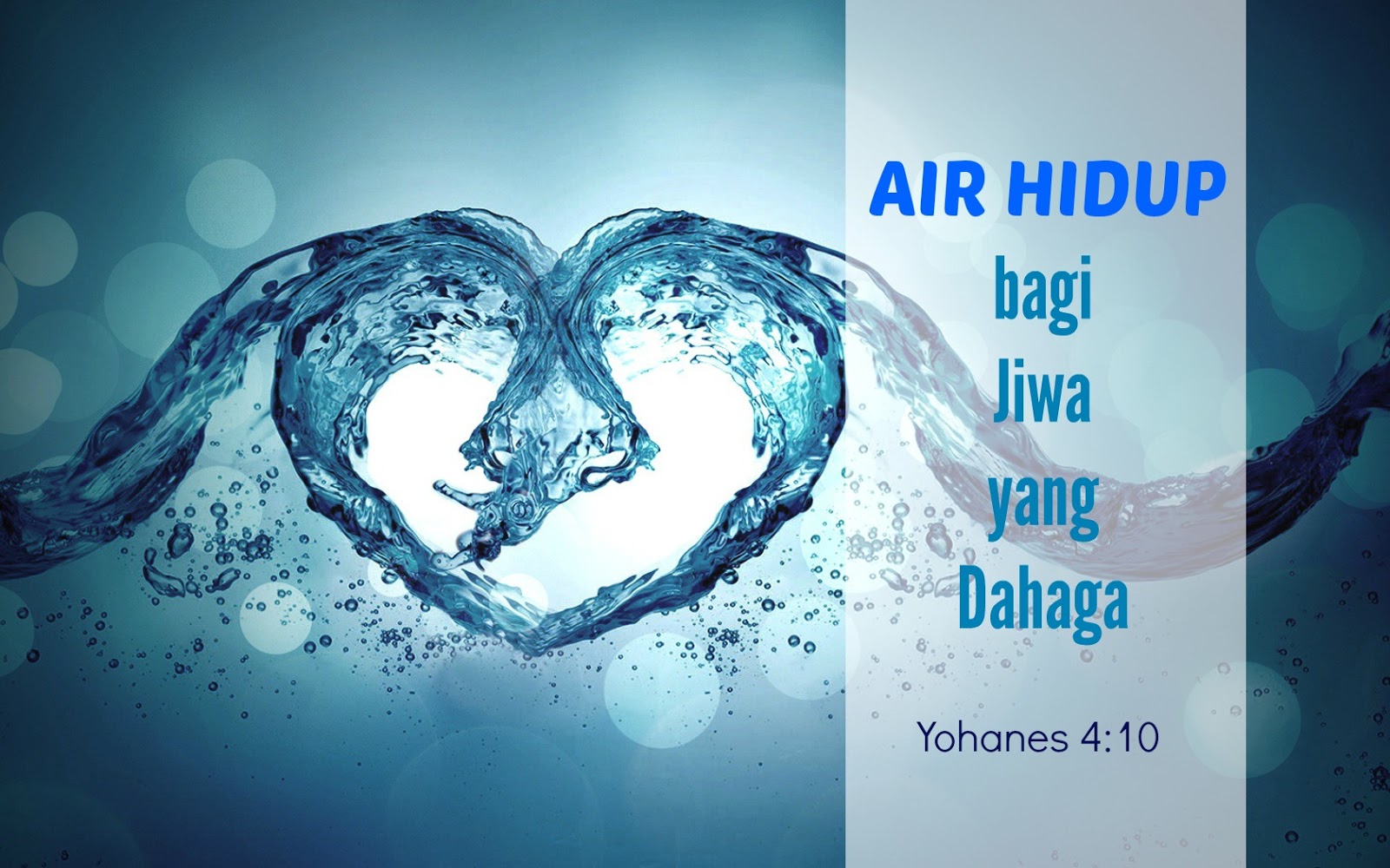 Pesan Injil Air Hidup pesan injil air hidup