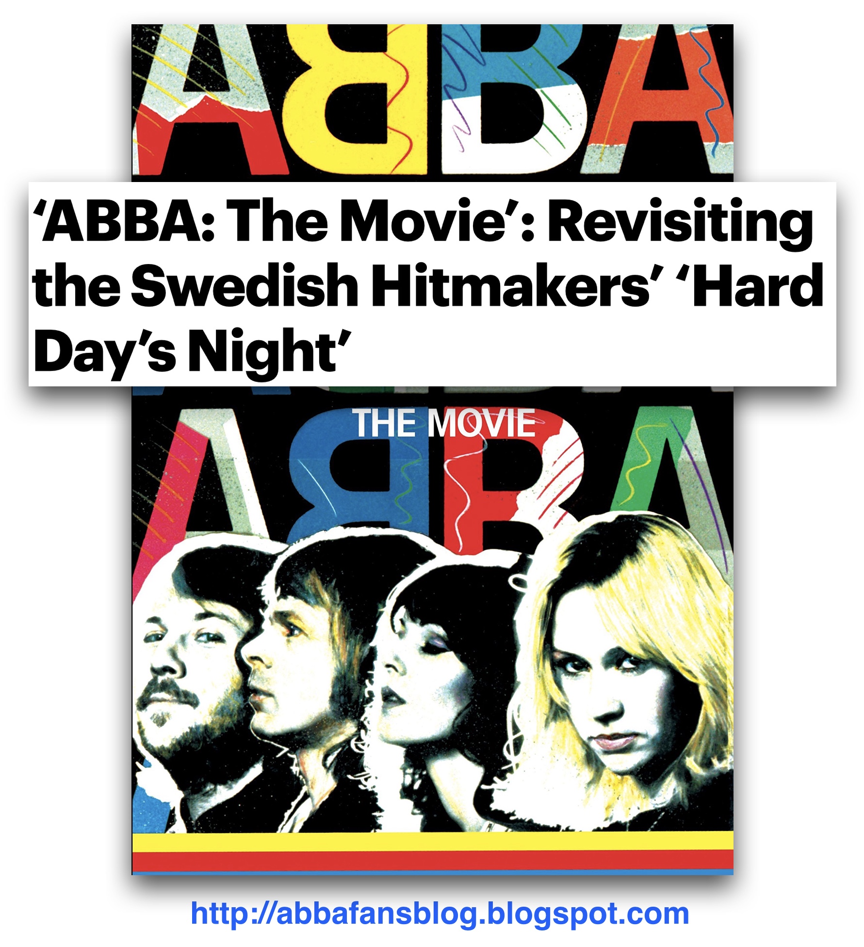 ABBA Fans Blog Abba The Movie Article
